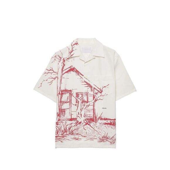 Prada White Shirts Men